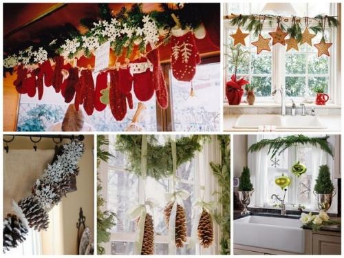 Идеи новогоднего декора дома на любой вкус. 03