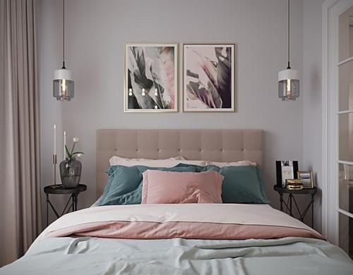 Удачный проект однушки с зонированием.