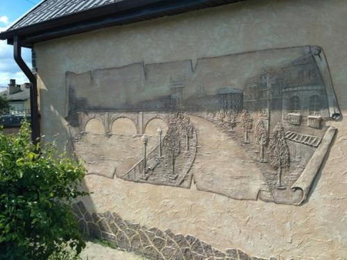 Моя работы на фасаде дома. 03