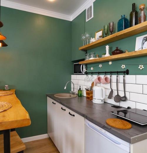 Ремонт в квартире - студии площадью 26 кв. 01