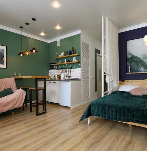 Ремонт в квартире - студии площадью 26 кв. 02