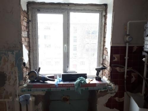 Ремонт руками молодого человека 19 лет. 02