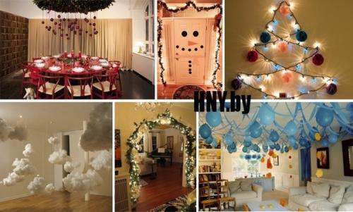 Идеи новогоднего декора дома на любой вкус. 08