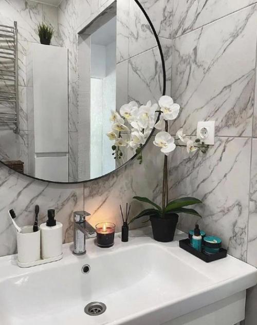 Волшебная атмосфера новогоднего украшения в кухне. 07