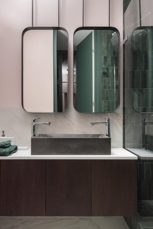 Двухкомнатная квартира 81 м для молодой пары, жаждущей цветовых экспериментов. 03