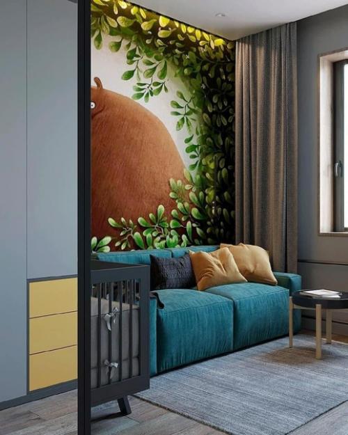 Яркая Живая детская комната. 03