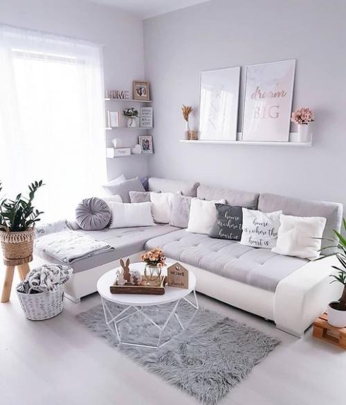 Светлая цветовая гамма квартиры. 05