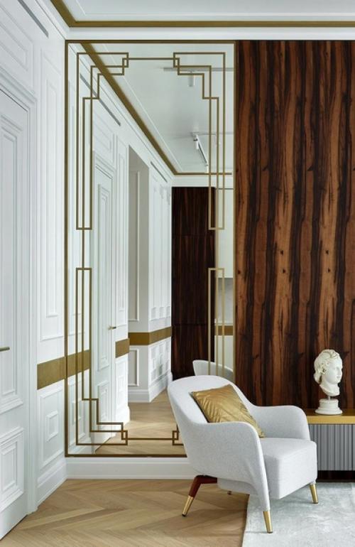 Современный, лёгкий и лаконичный интерьер от Анны святославской. 01