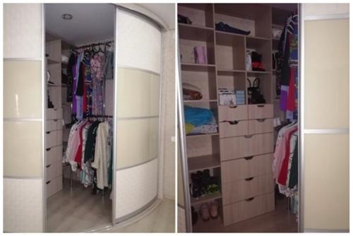 Гардеробная в спальне - это и правда классное решение. 01