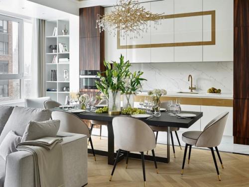 Современный, лёгкий и лаконичный интерьер от Анны святославской. 07