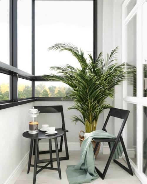 Отличное решение по дизайну в кухне - гостиной. 07