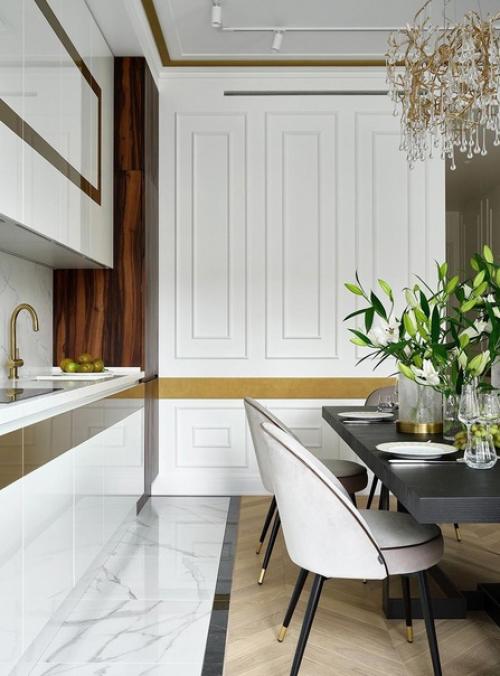 Современный, лёгкий и лаконичный интерьер от Анны святославской. 03