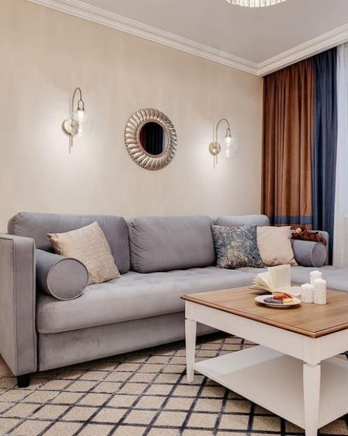 Тут и придраться не к чему достойный дизайн квартиры. 01