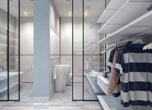 Какой интересный получился проект в однушке. 07