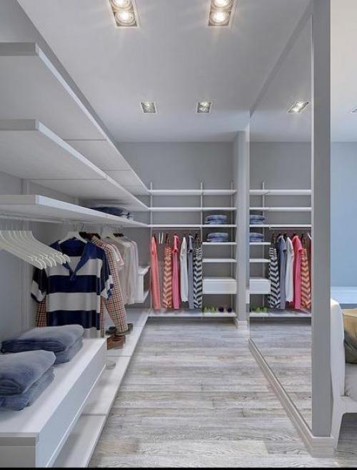 Какой интересный получился проект в однушке. 06