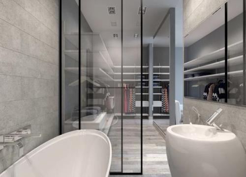 Какой интересный получился проект в однушке. 08