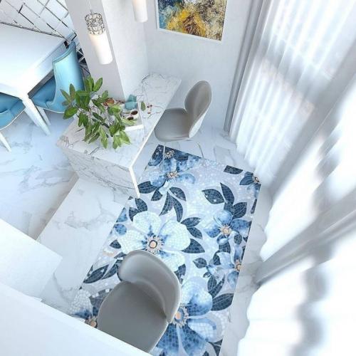 Дизайн - проект квартиры в одном стиле и цветовой гамме. 02