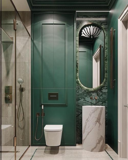 Потрясающие проекты ванных комнат. 04