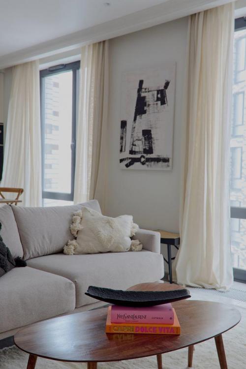 Светлая квартира в парижском стиле: элегантность для современной жизни. 03