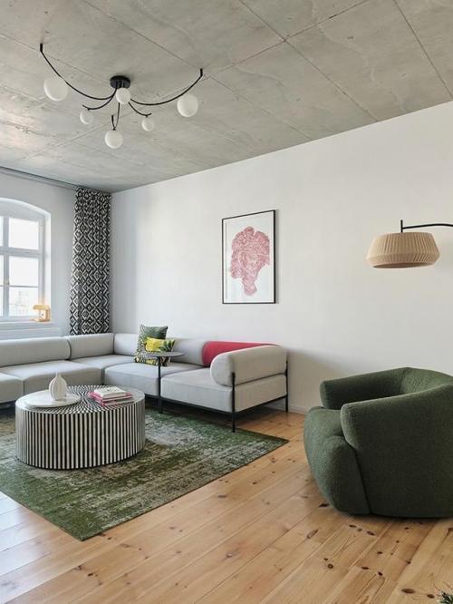 Интерьер недели: стильное обновление съёмной квартиры в Берлине (90 м). 01