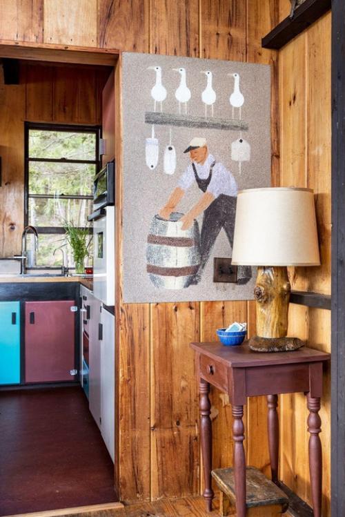 Современный коттедж на скале с историей. 04