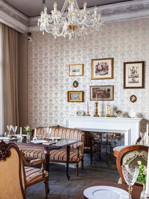 Интерьер в стиле Разрушенного Замка: как соединить роскошь и брутальность. 01