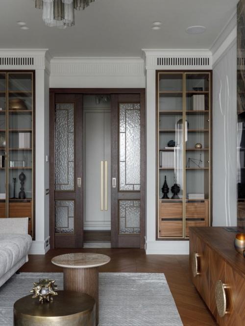 Американская классика в московской квартире площадью 140 м. 02