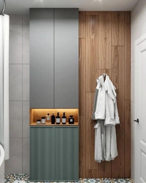 Дизайн - проект совмещенного санузла. 02