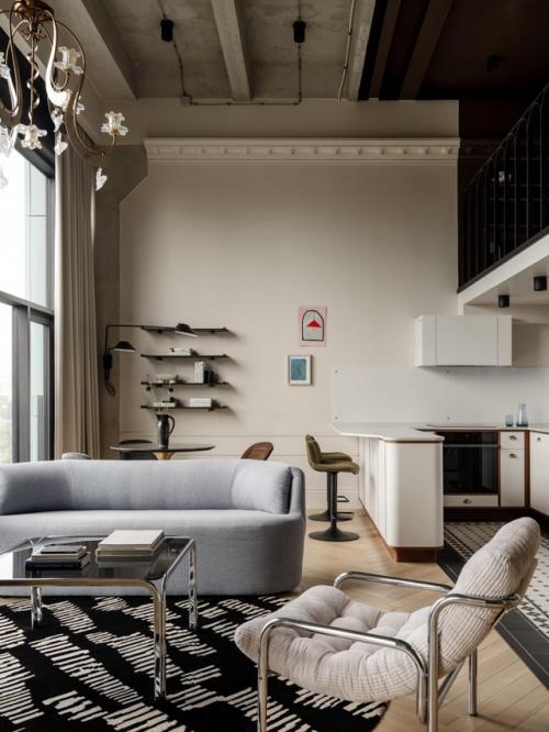 Интерьер: свет и фактуры в гармонии. 01