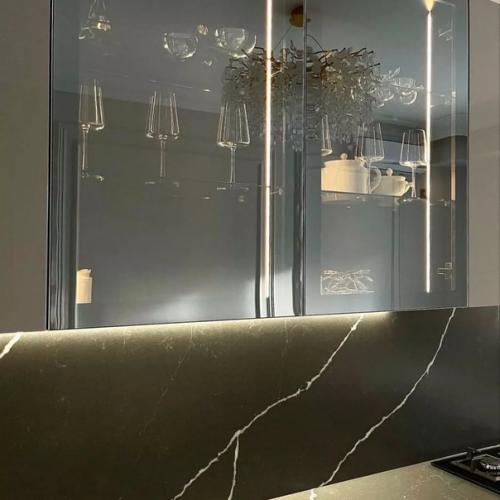 Какой утонченный интерьер кухни. 02