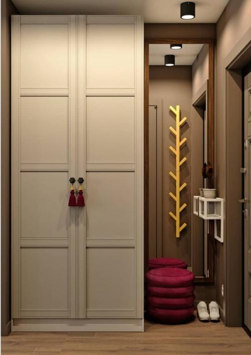 Вместить всё необходимое - задача выполнена а площадь этой квартирки - 20 кв. 05