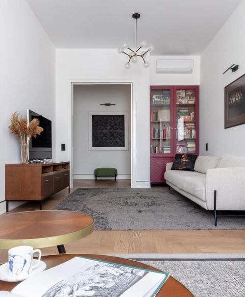 Интерьер квартиры в новом ЖК - работа дизайнера Данары Ахметовой. 02