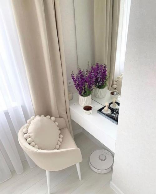 Интерьер квартиры в светлой цветовой гамме. 05