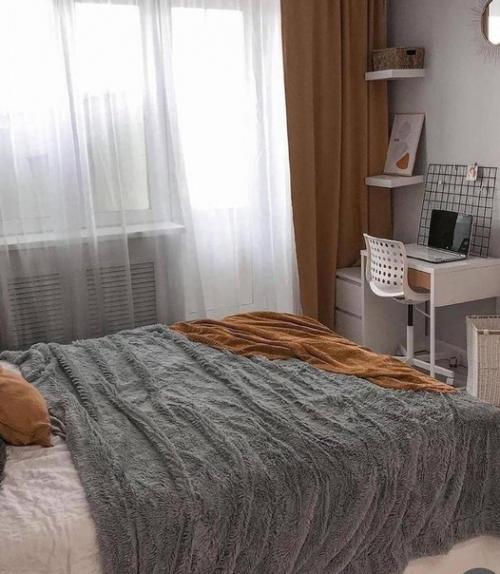 Интересный пример ремонта в кухне с эркерлм. 04