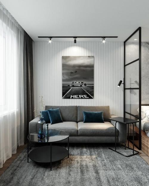 Однокомнатная квартира для молодого человека.