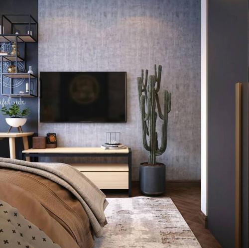 Лофт - стиль в комнате подростка. 03