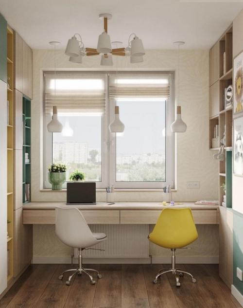 Отличный пример интерьера детской комнаты. 03