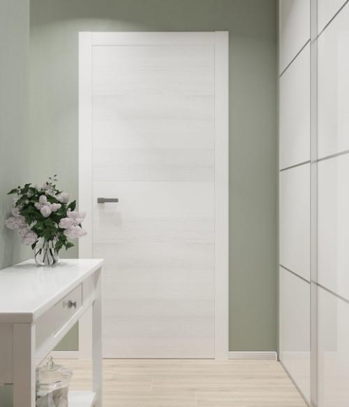 Коридор в скандинавском стиле в проекте квартиры на большой черкизовской г. Москва. 01