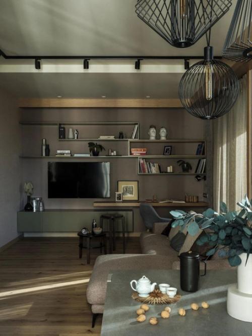 Дизайн - проект квартиры площадью 107 кв.