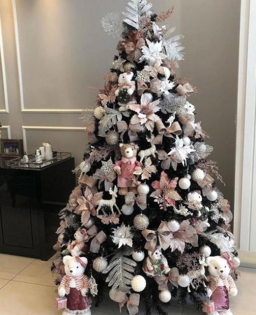 Новогодняя ёлка в деталях.