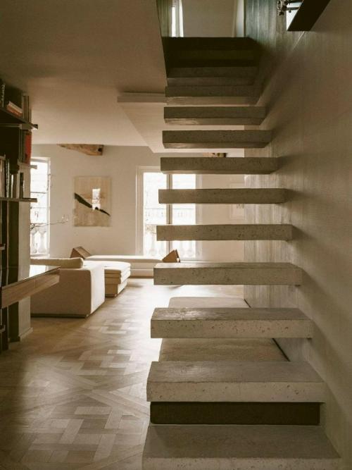 Квартира у садов пале-рояль: когда фактуры важнее декора. 05