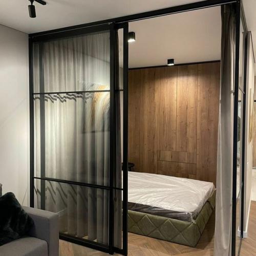 Однокомнатная квартира с выделенной спальной зоной. 05