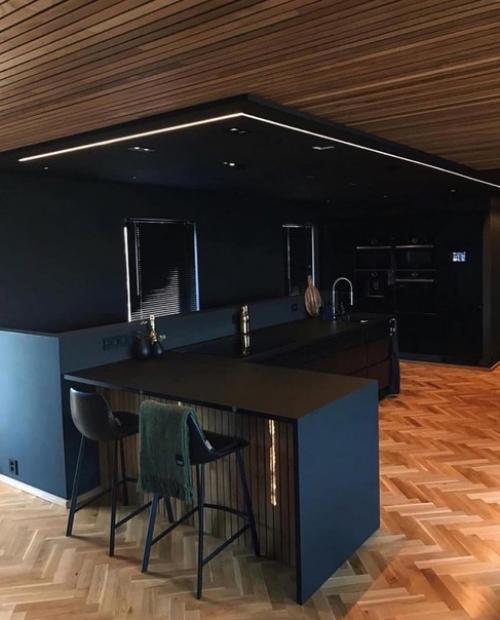 Как же стильно и круто смотрится такой интерьер. 04