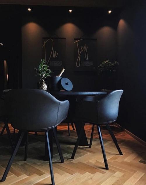 Как же стильно и круто смотрится такой интерьер. 01