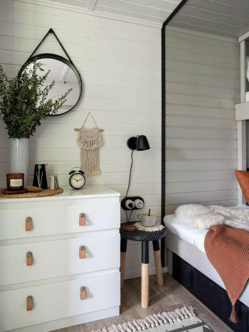 Горошек в интерьере: маленький рисунок с большим характером. 05