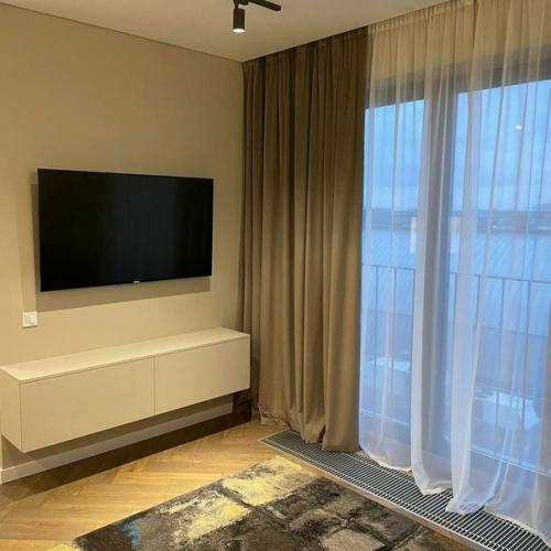 Однокомнатная квартира с выделенной спальной зоной. 02