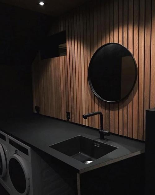 Как же стильно и круто смотрится такой интерьер. 07