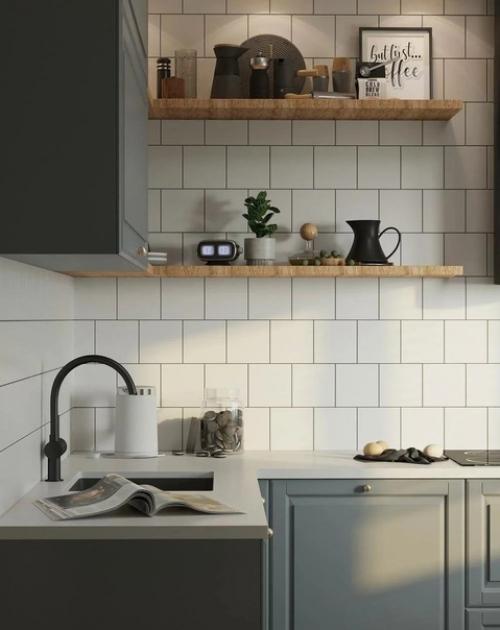 Интерьер кухни от анастасии Зотовой. 01