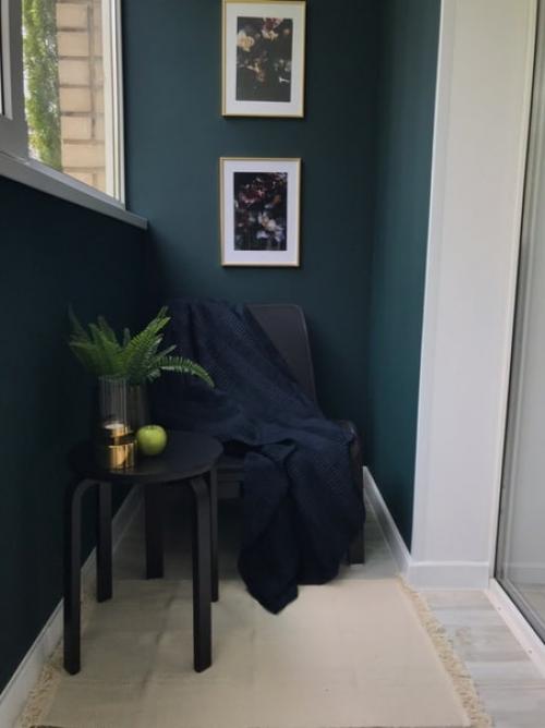 Сама сделала косметический ремонт на кухне и балконе. 06