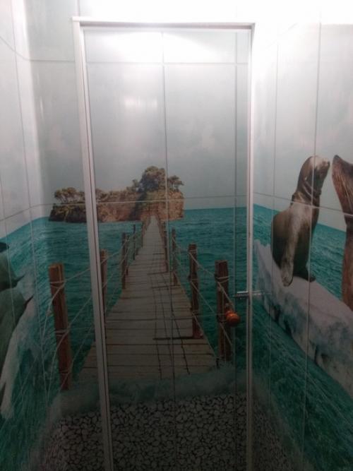 Мой ремонт в старом хрущевском туалете. 05